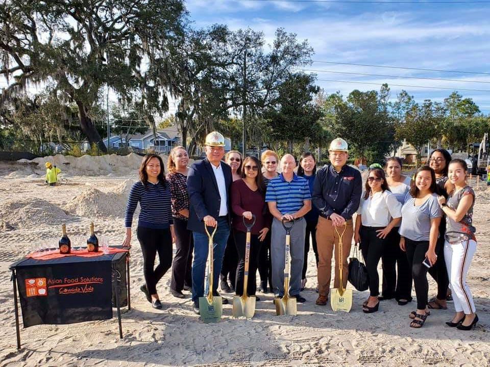 Staff Ground breaking group